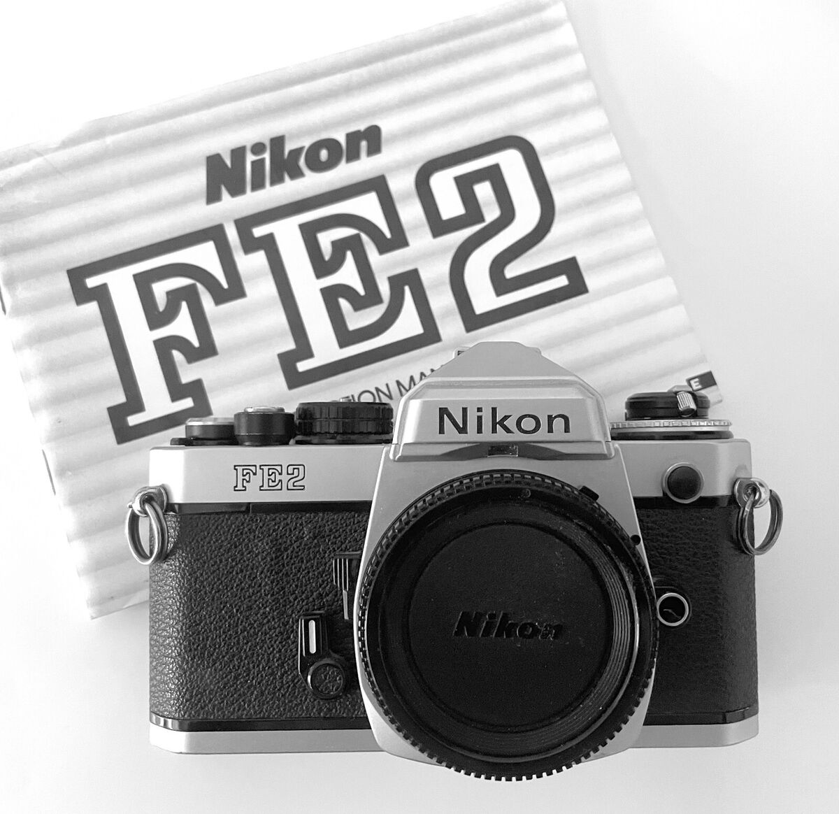 니콘 Nikon FE2 영문설명서