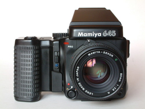 Mamiya 645 Pro 취급 영문매뉴얼