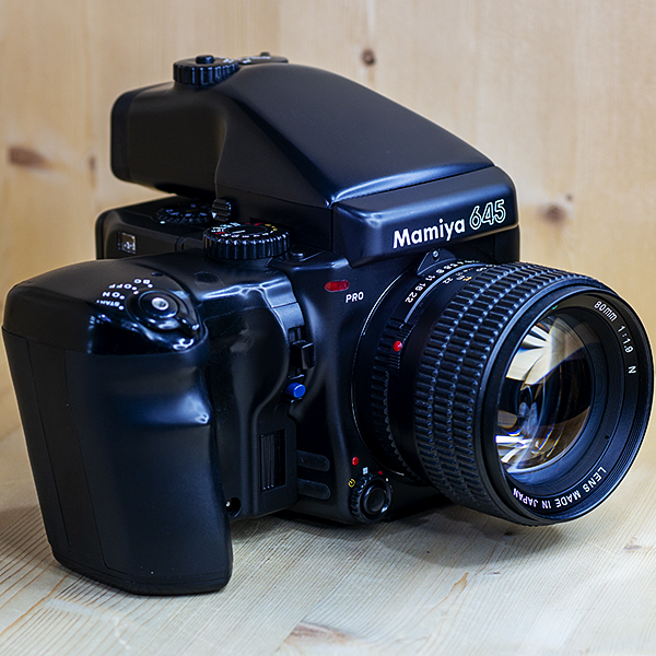 마미야 Mamiya 645 Pro+ SEKOR C 80mm 1:1.9 N