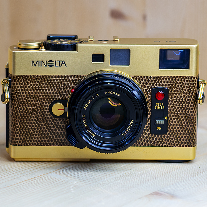 미놀타 Minolta CLE + M-ROKKOR 40mm F2 Gold Edition 한정판