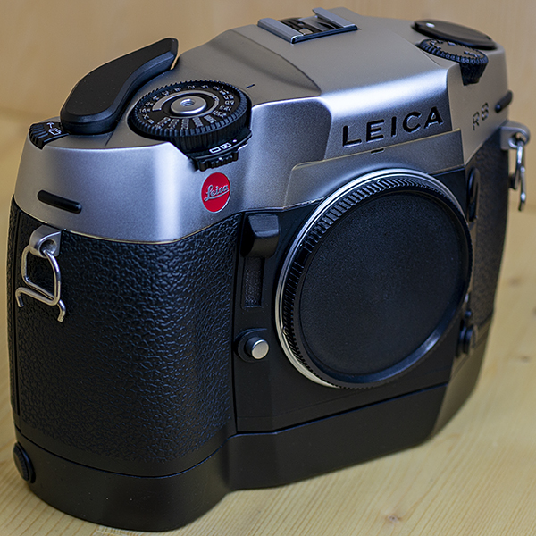 라이카 Leica R8+MOTOR-WINDER Silver Film Camera