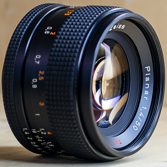 콘탁스 Contax Planar 50mm F1.4 T* CY 마운트 AEJ