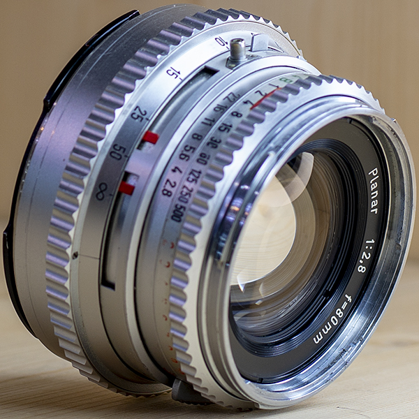 핫셀블러드 Hasselblad C Planar f=80mm 1:2.8 No4859***