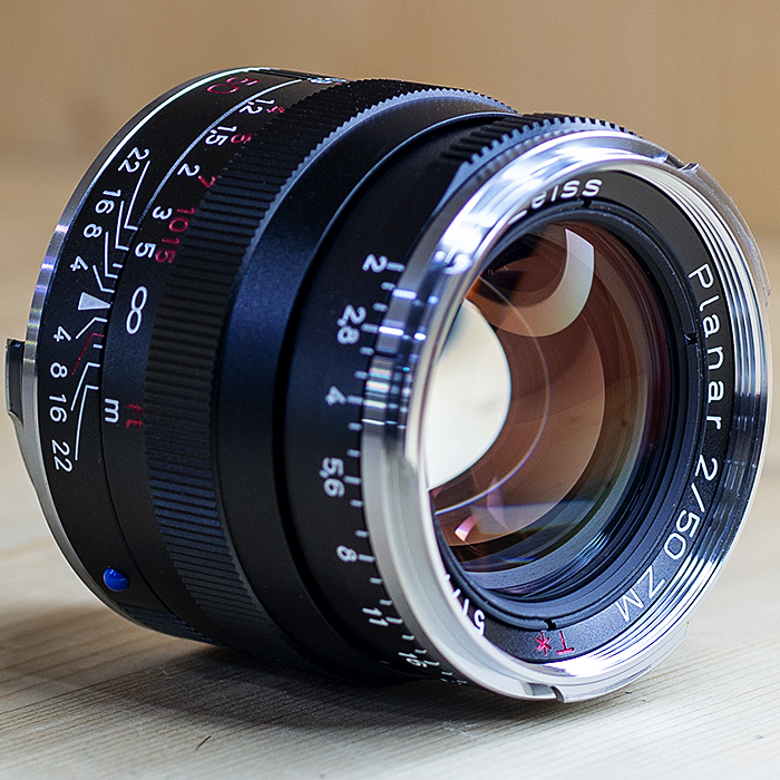 자이스니콘 Carl Zeiss Planar T* 50mm F2 ZM Black .