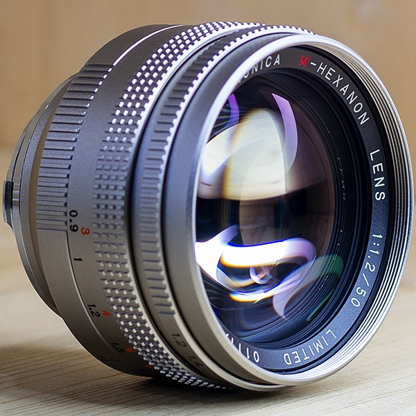 코니카 Konica M-Hexanon 50mmF1:1.2 LIMITED