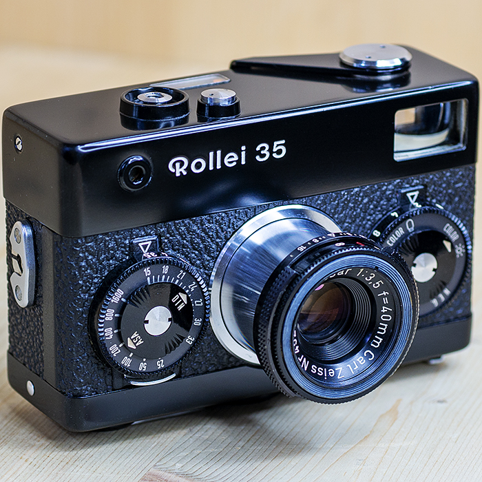 롤라이 Rollei 35 +Tessar f=40mmF1:3.5 Germany Black Rare Original 독일 오리지날 초기버전