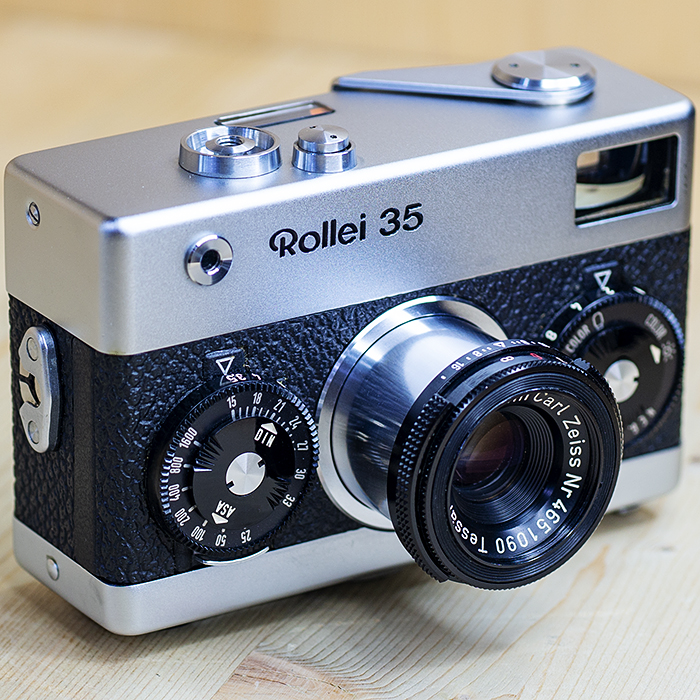 롤라이 Rollei 35 +Tessar f=40mmF1:3.5 Germany Silver Rare Original 독일 오리지날 초기버전