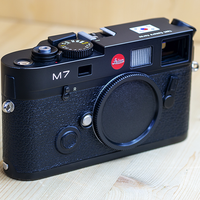 라이카 Leica M7 0.72 Test Camera Korea Black Body Film (30SET) 블랙 태극기바디 정품박스셋트