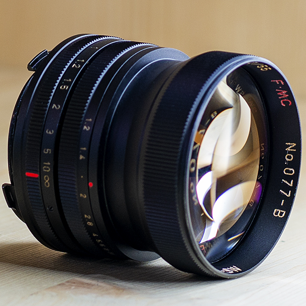미야자키Miyazaki MS-Optics ltemElnomxlm-55mm F1.2 F-MC 라이카 M마운트.