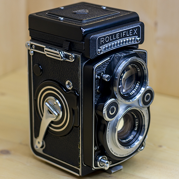 롤라이플렉스 Rolleiflex 3.5F xenotar 75mm 1:3.5 WHITE FRANKE & HEIDECKE 화이트 페이스.바둑판스크린 NO.2857***