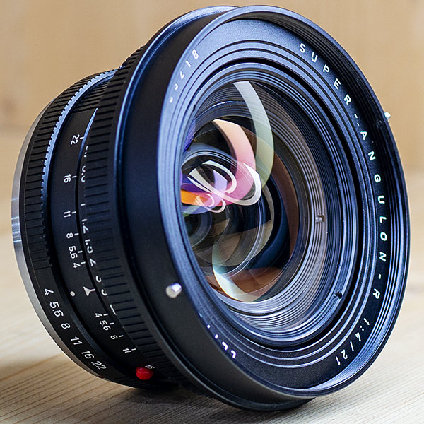 라이카 Leica SUPER-ANGULON-R 21mm 1:4