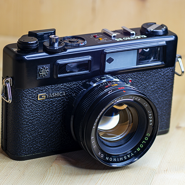 야시카 YASHICA ELECTRO 35 MC f=40mm 1:2.8 Film Camera .블랙