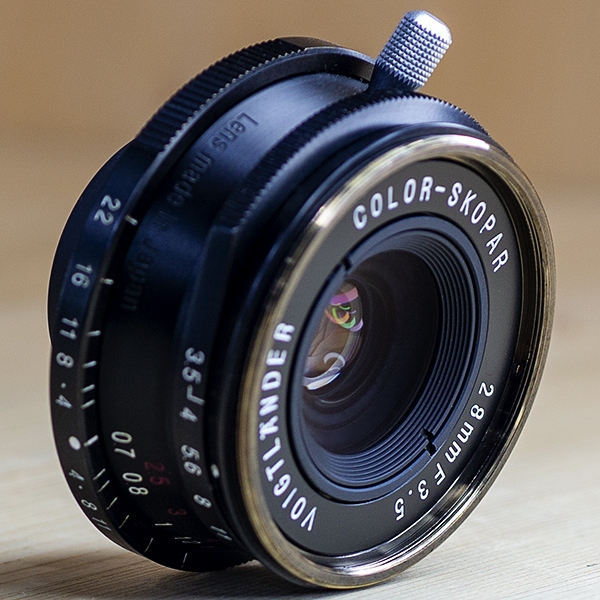 보이그랜더 Voigtlander Color-Skopar 28mm F3.5 black 후드
