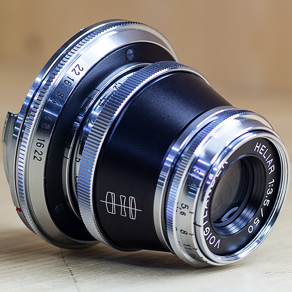보이그랜더 Voigtlander HELIAR Vintagr Lin 50mm F3.5 박스셋트 VM-mount