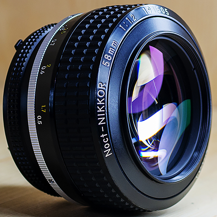 니콘 Nikon MF Noct-NlkkoR 58mmF1:1.2ais